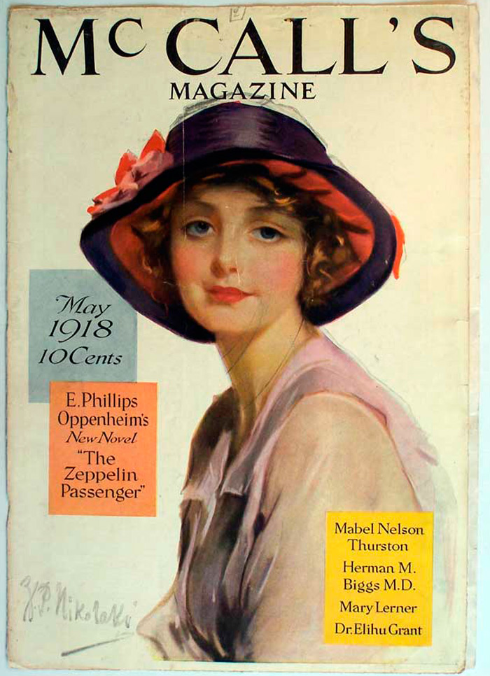 magazine sur papier glacé