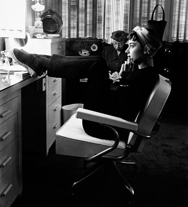 À la manière d'Audrey Hepburn