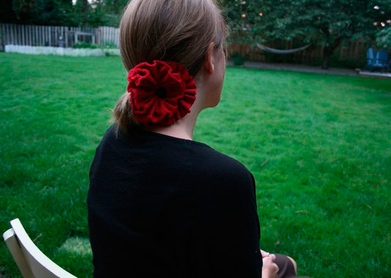 Comment faire des fleurs en tissu