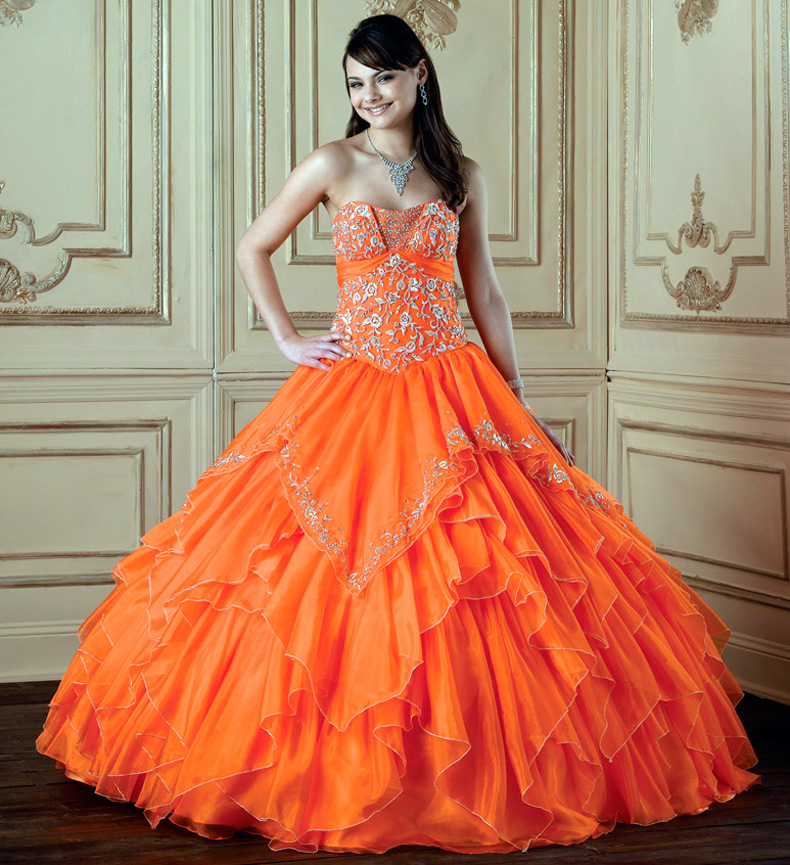 Robe orange