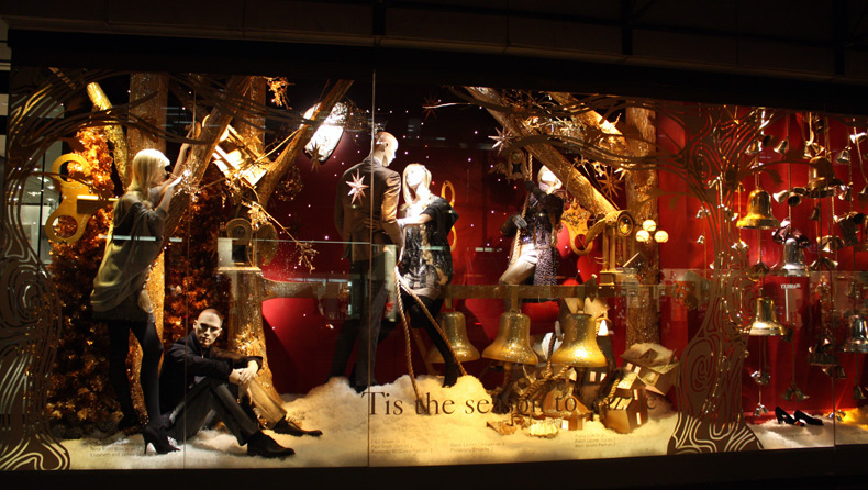 Décoration de vitrine