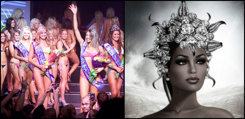 Belles filles - reines de beauté, photo