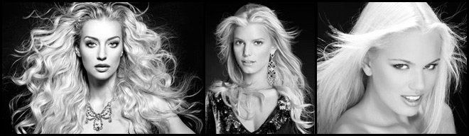 Photo de Belles blondes et images libres de droits