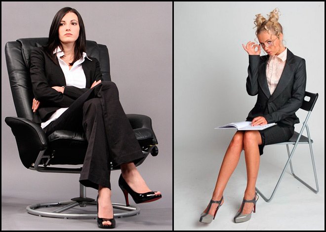 Filles - robe d'affaires, photo