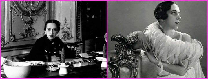 Designer Elsa Schiaparelli, photos personnelles