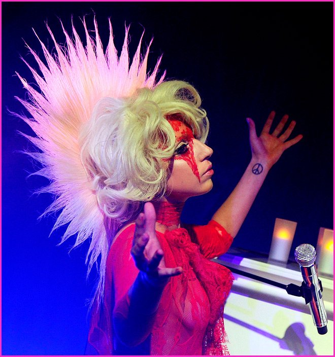 Photos de Lady Gaga du concert