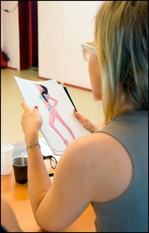 Top modèle en russe