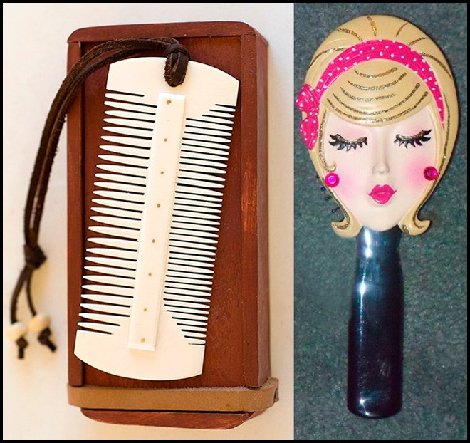 Peigner et brosser les cheveux