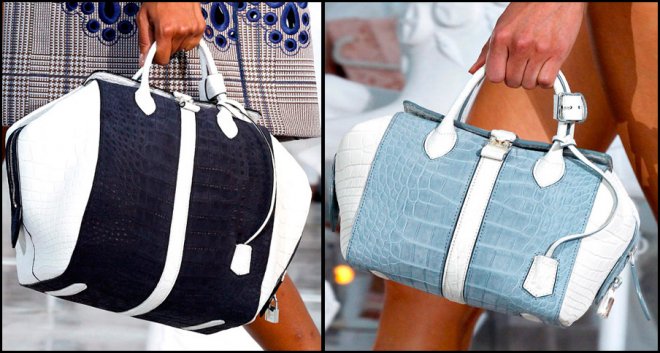 Fille au sac, collection de sacs Louis Vuitton