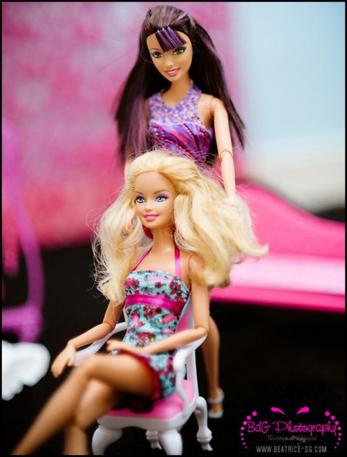 Préparatifs de mariage, photo Barbie