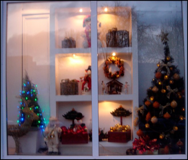 vitrines du nouvel an