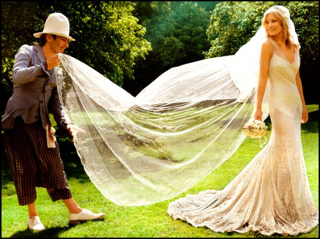 Robe de mariée Kate Moss