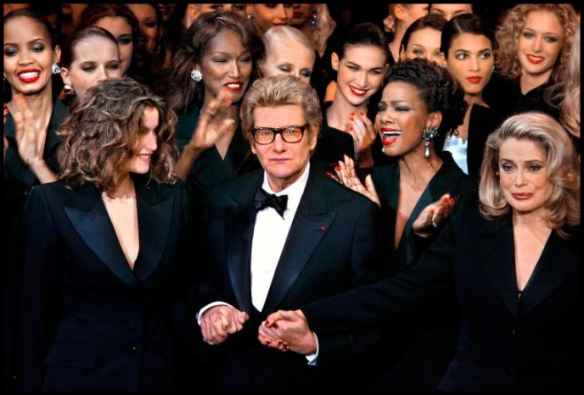 Yves Saint Laurent et sa maison de couture YSL