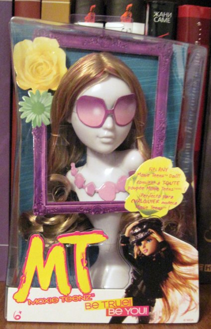 Perruque blonde pour poupée Moxie Teens