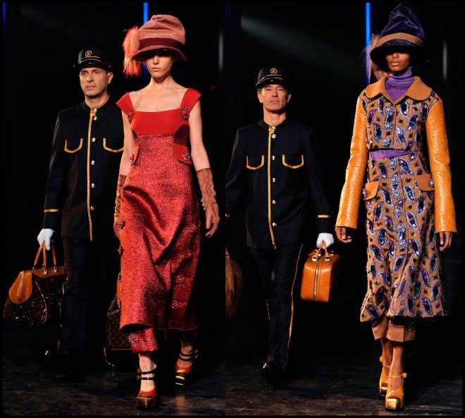 Semaine de la mode parisienne Louis Vuitton
