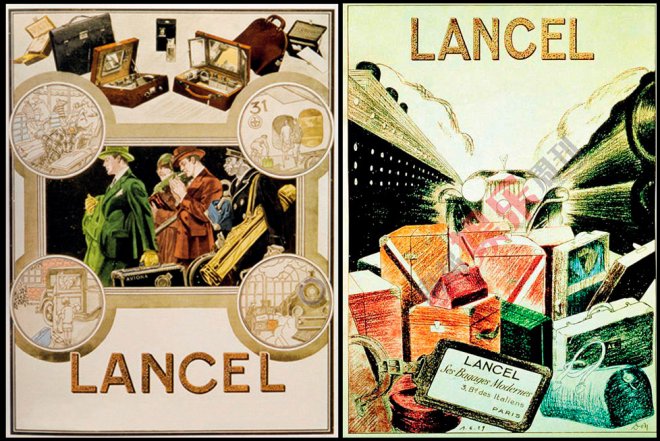 Beaux sacs à main de la success story de Lancel