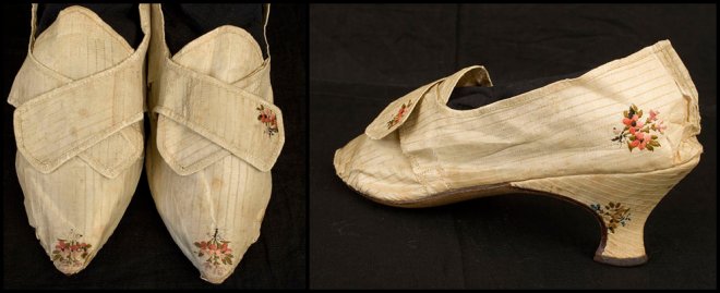 chaussures de style rococo
