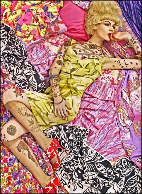 par le photographe Steven Meisel