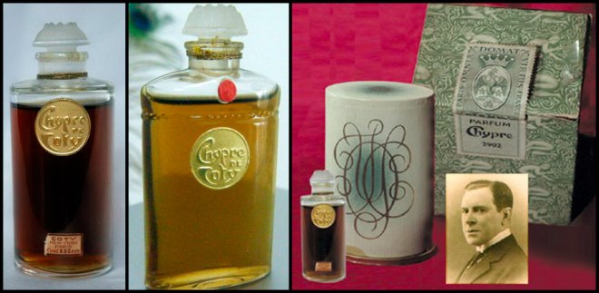 Parfums chyprés de François Coty