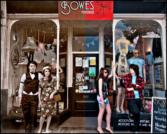 Magasin de vêtements vintage