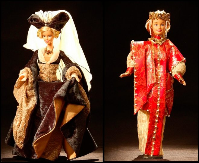 Nous cousons des robes pour Barbie