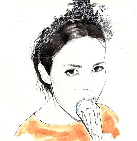 illustrations de mode par Sarah Hankinson