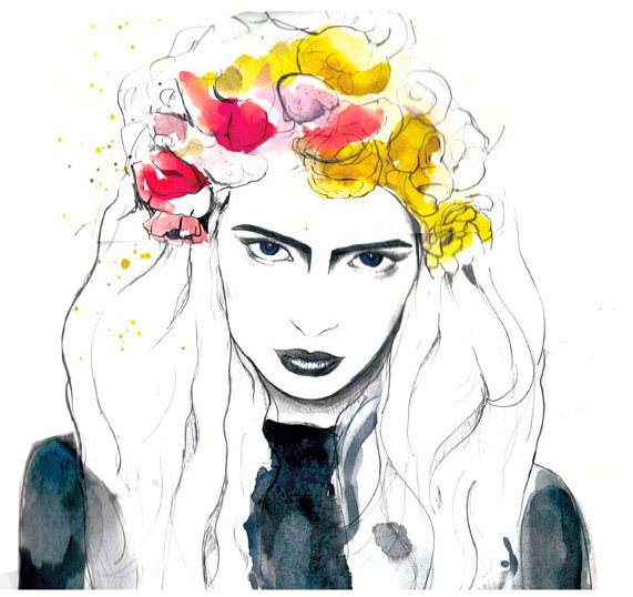 Les plus belles illustrations de mode de Sarah Hankinson