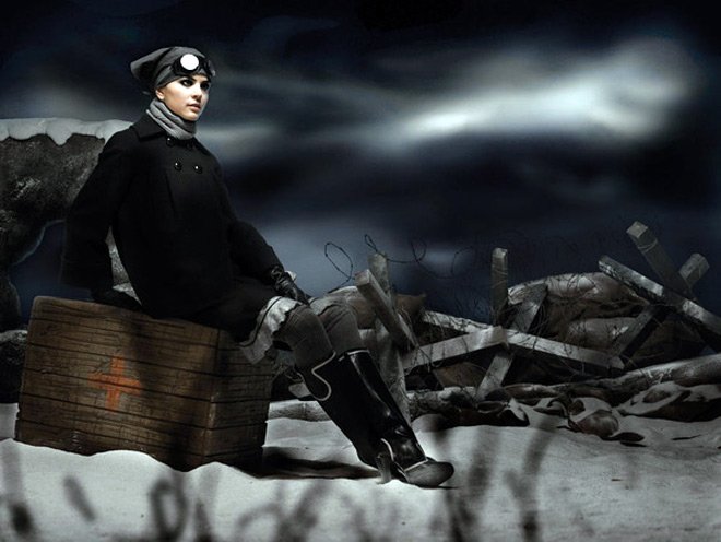 Séance photo stylisée pour la révolution de 1917