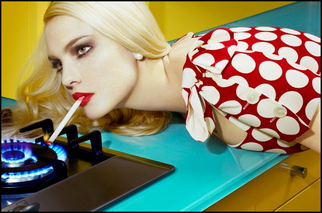 Miles Aldridge photo de mode