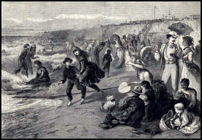 L'histoire du maillot de bain en gravures