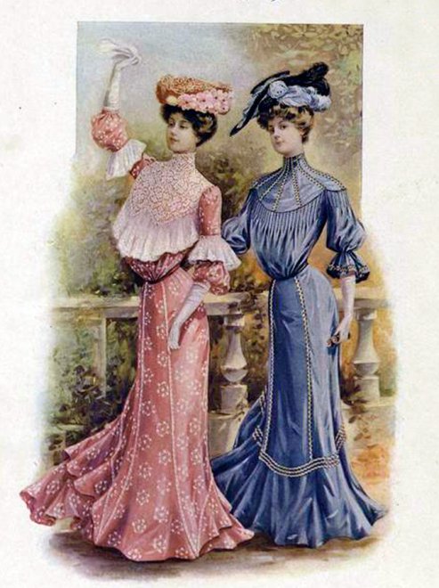 Illustration de mode vintage