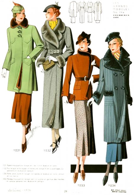 Illustration de mode vintage