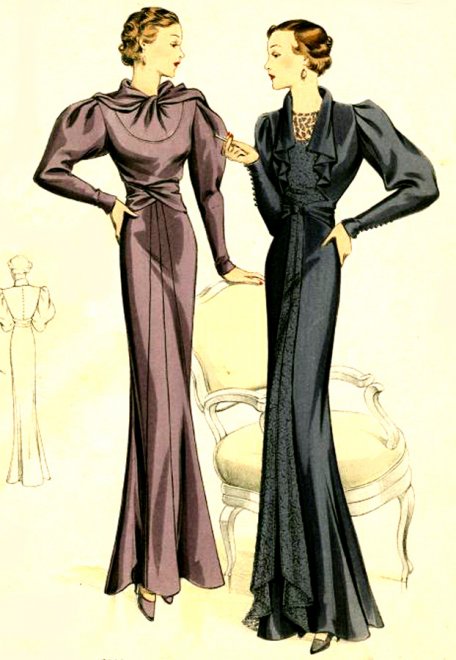 Illustration de mode vintage