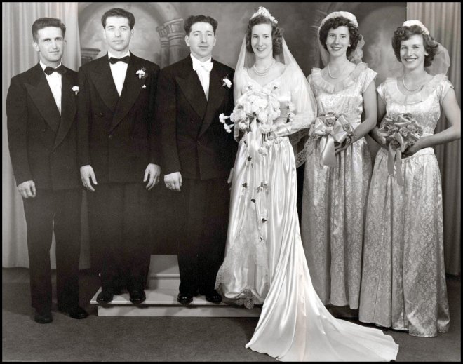 Robes de mariée vintage en photos