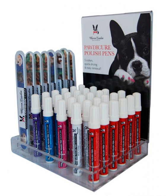 Beauté pour chiens, vernis à ongles canin