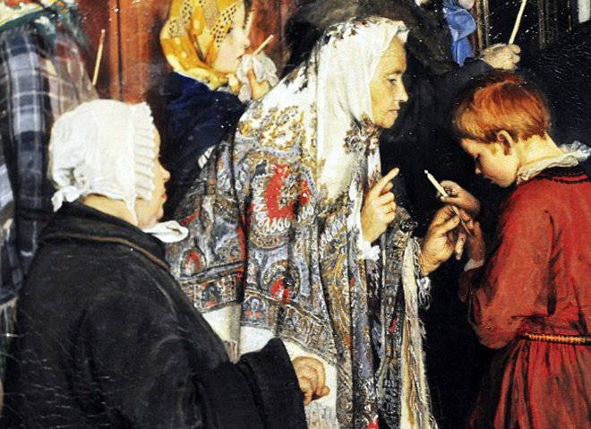 châles et écharpes russes