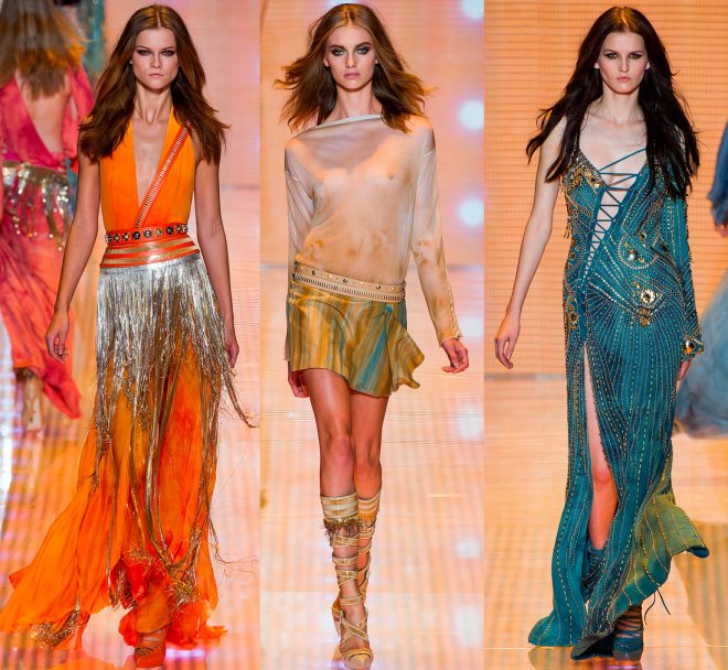 Collection lumineuse Versace, printemps-été 2026