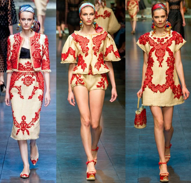 Collection printemps-été 2026 de la marque Dolce & Gabbana