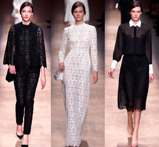 Photos de la collection Valentino 2026