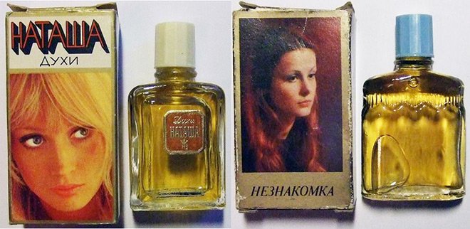 Parfum Natasha, parfum étranger