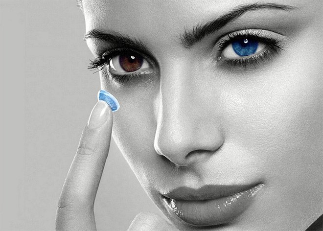 De beaux yeux et un style de vie correct