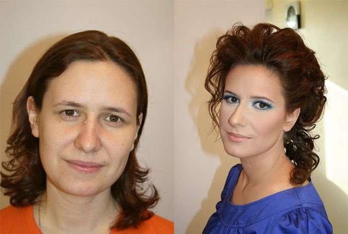 Coiffures et maquillage professionnel, photo