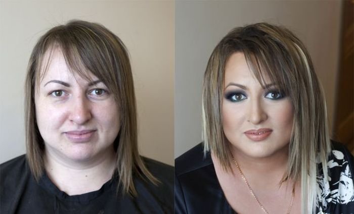 Coiffures et maquillage professionnel, photo