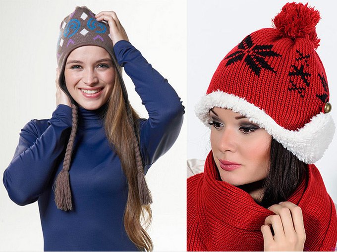 Bonnets tricotés à la mode, bonnets chauds, hiver 2025-2026