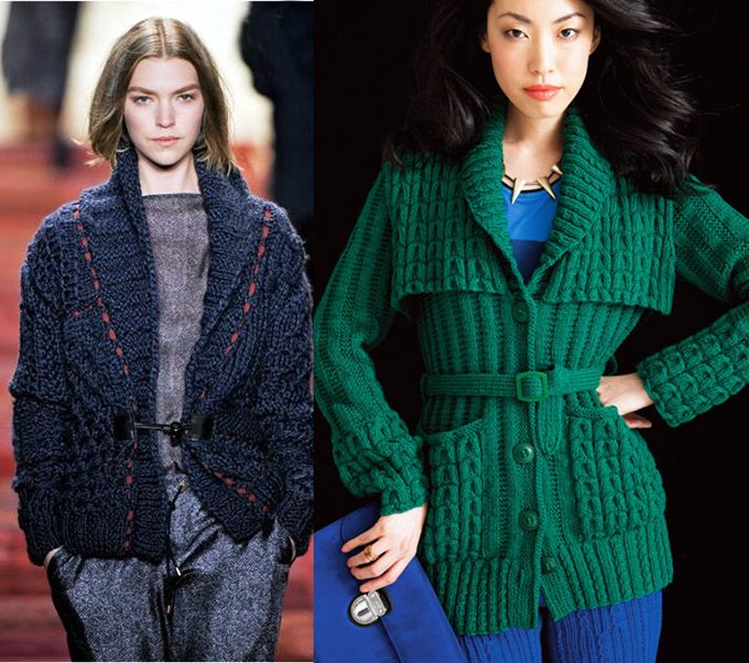 Cardigan automne hiver 2025-2026