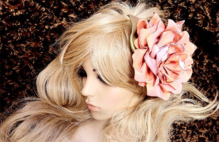 Faire des fleurs à partir d'une classe de maître en tissu