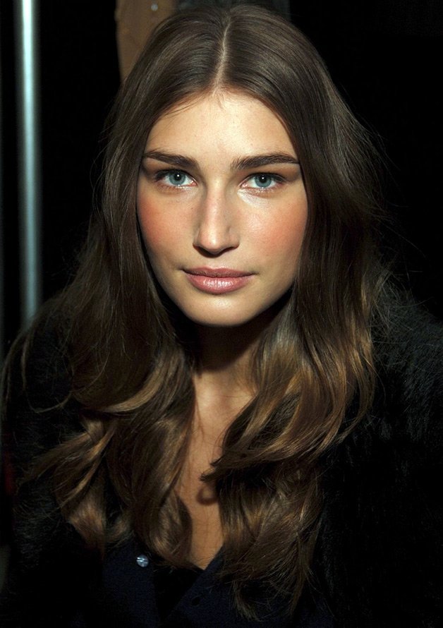 Top model russe Evgenia Volodina, photo