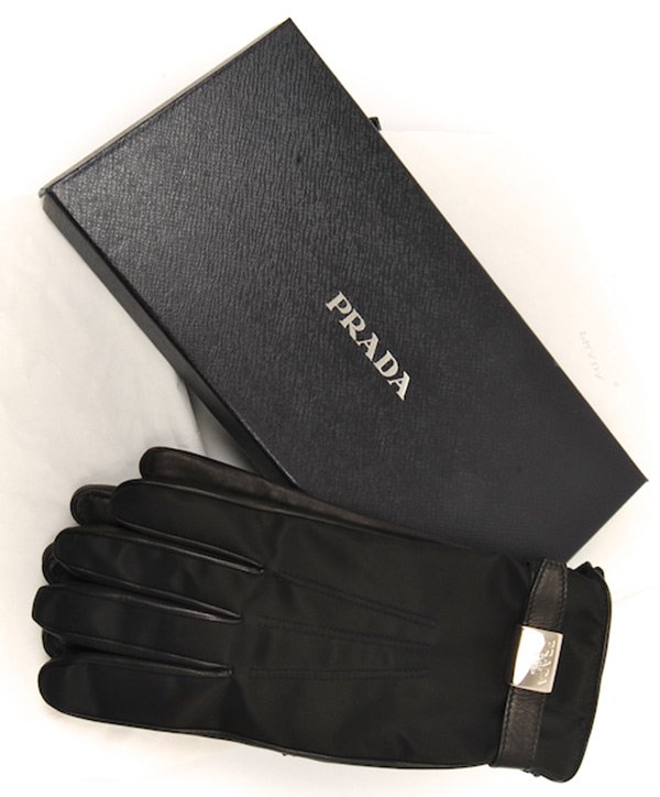 Gants en cuir Prada