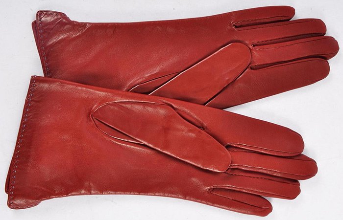 Gants en cuir à la mode Hermès