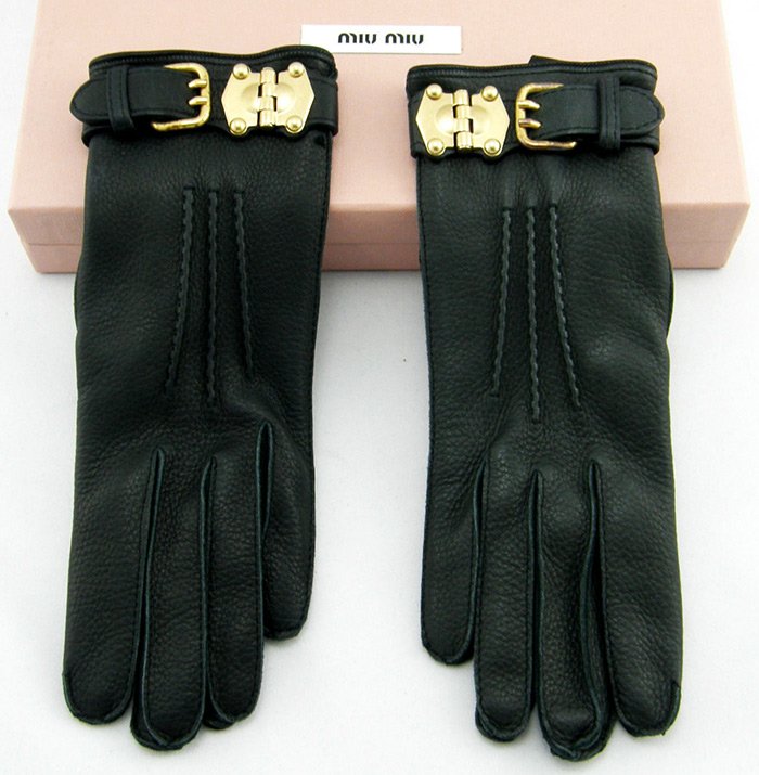 Gants en cuir de mode
